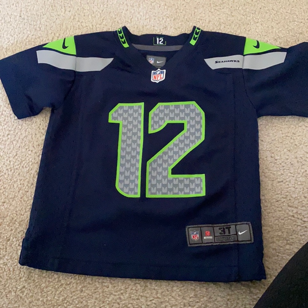 3T Seahawks jersey